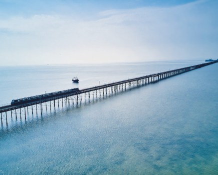 Southend,Pier,Spotted,From,A,Drone