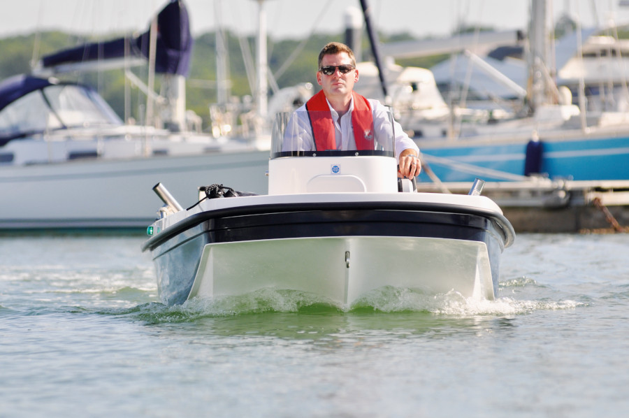 Hamble from the bow