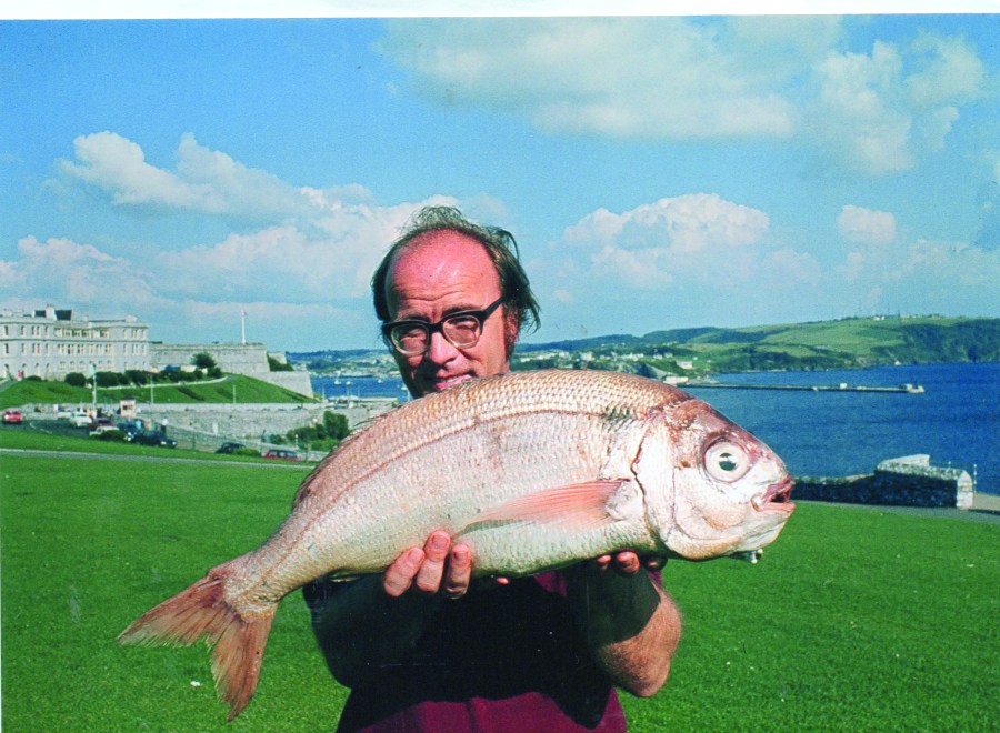 Massive red bream caught of dodman point! 