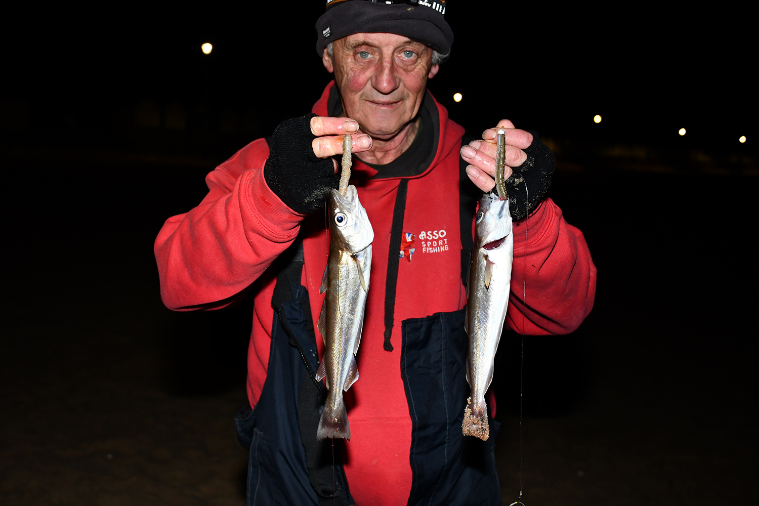 Catching whiting in Southbourne