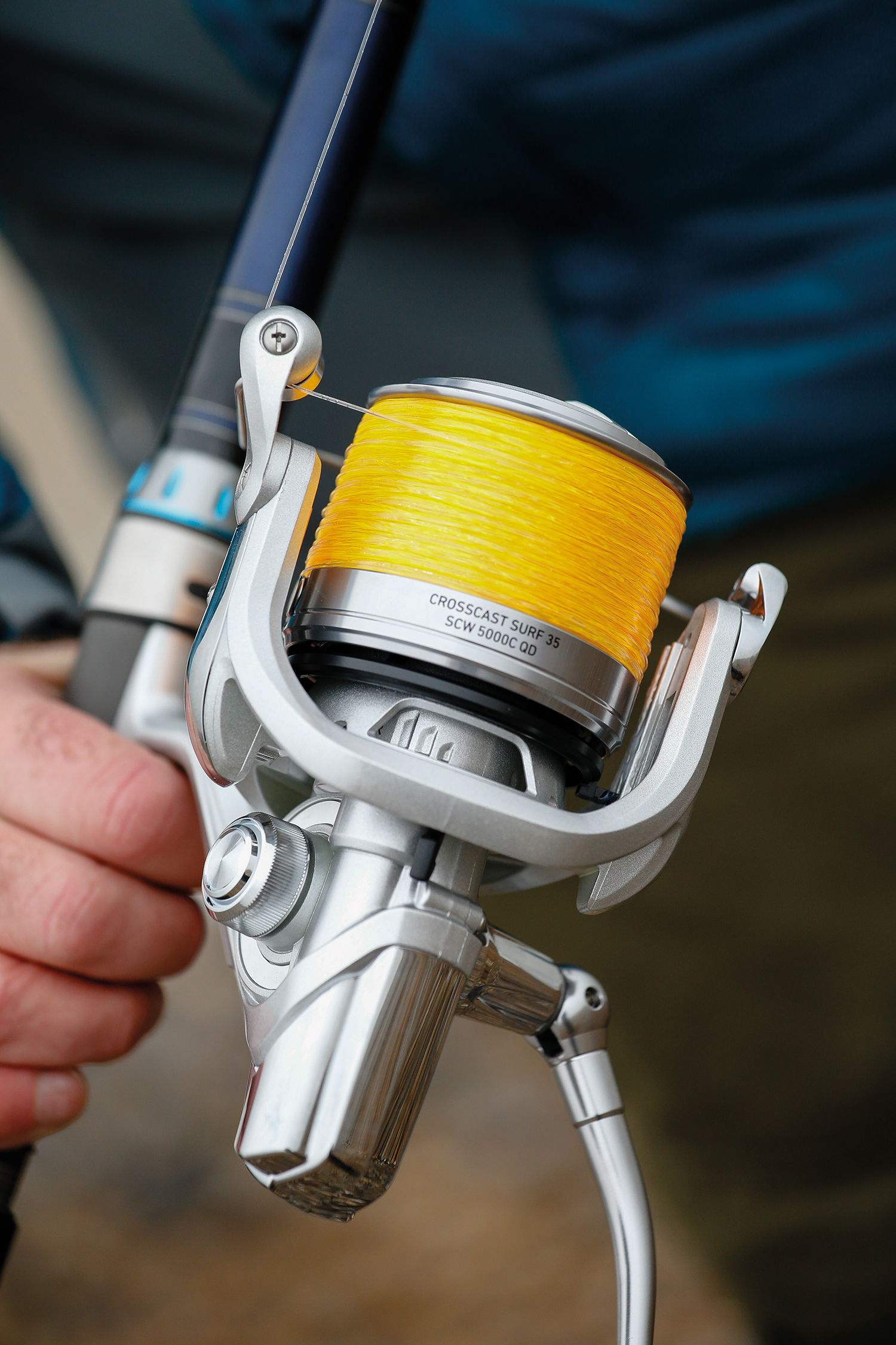 Daiwa 17 CROSSCAST 5000 Spinning Reel for surf fishing from Japan