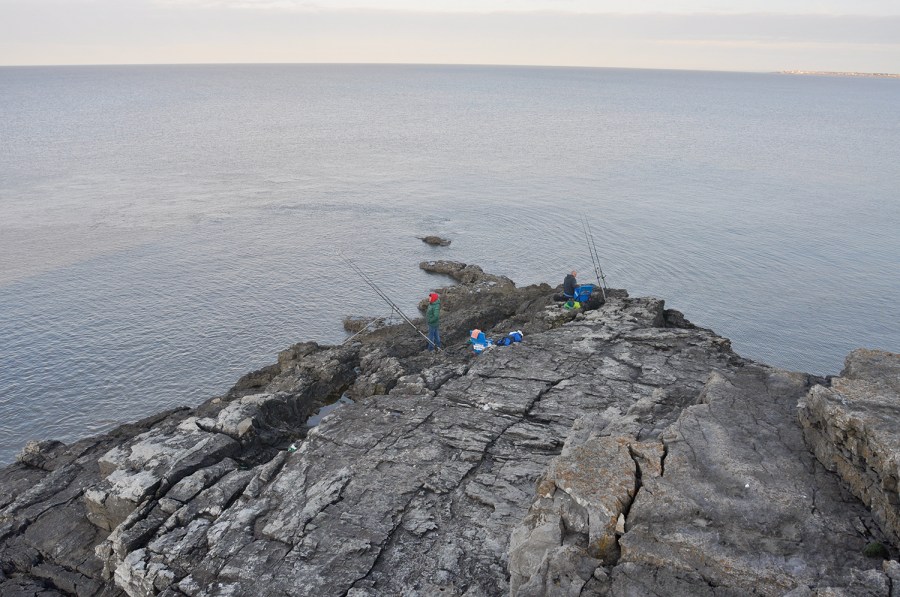 Fishing at Witches point