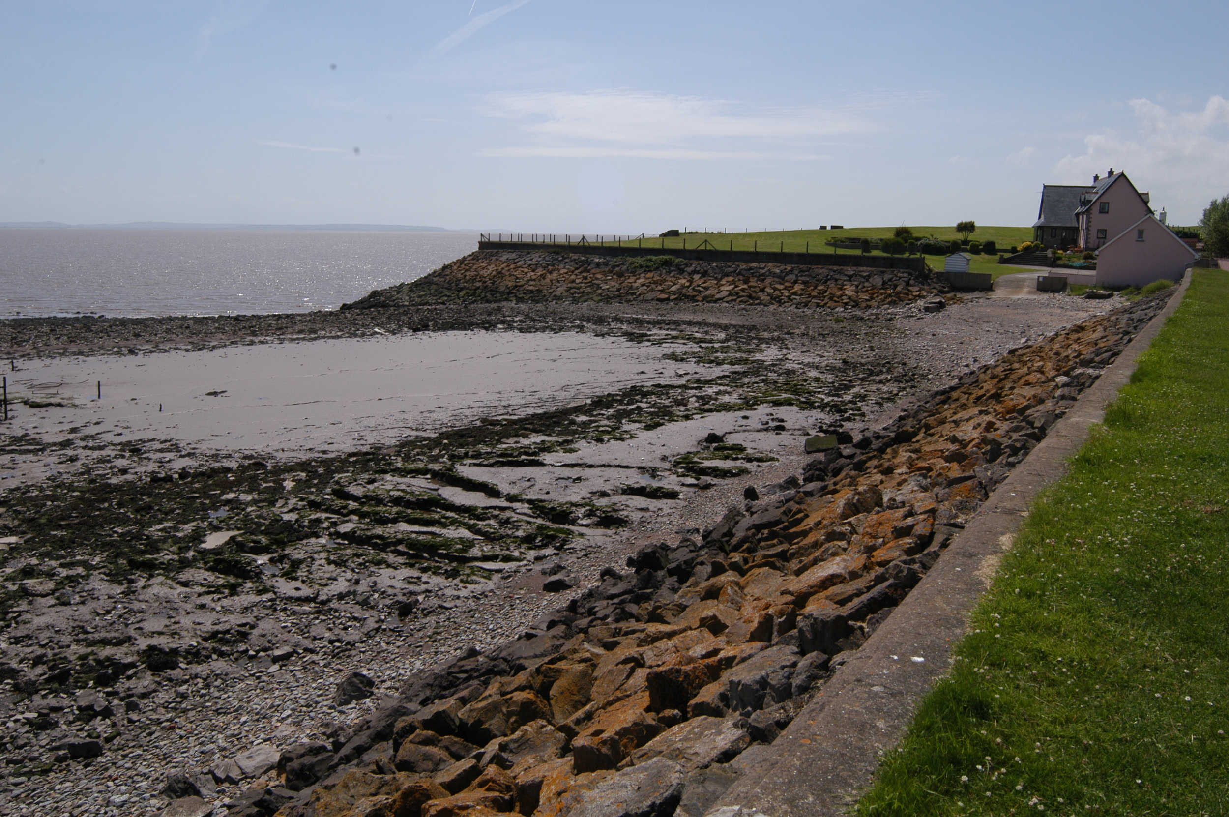 Goldcliff beach sea fishing mark - SeaAngler