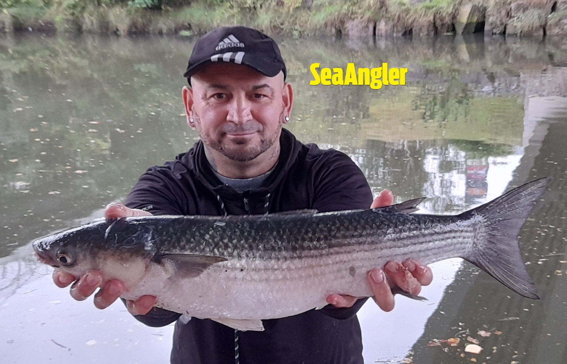 Neil Davies with fish