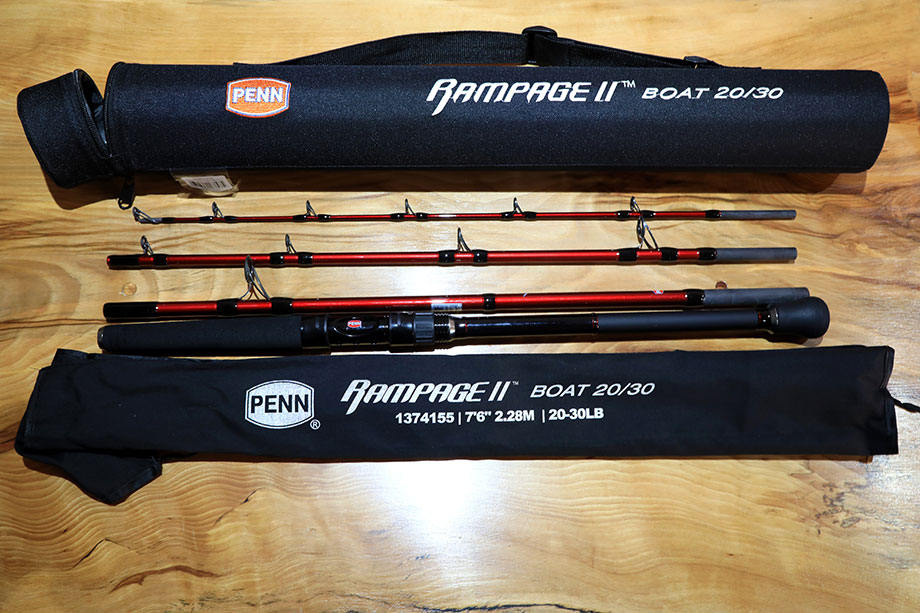 Penn Rampage II 20/30 Travel Rod - SeaAngler