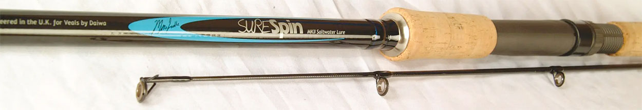 Mike Ladle Surespin Lure Fishing Rod - SeaAngler