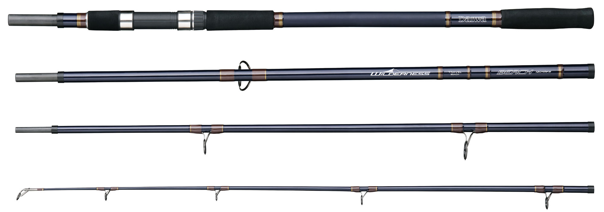 Daiwa Wilderness Travel Beach Telescopic Fishing Rod - SeaAngler